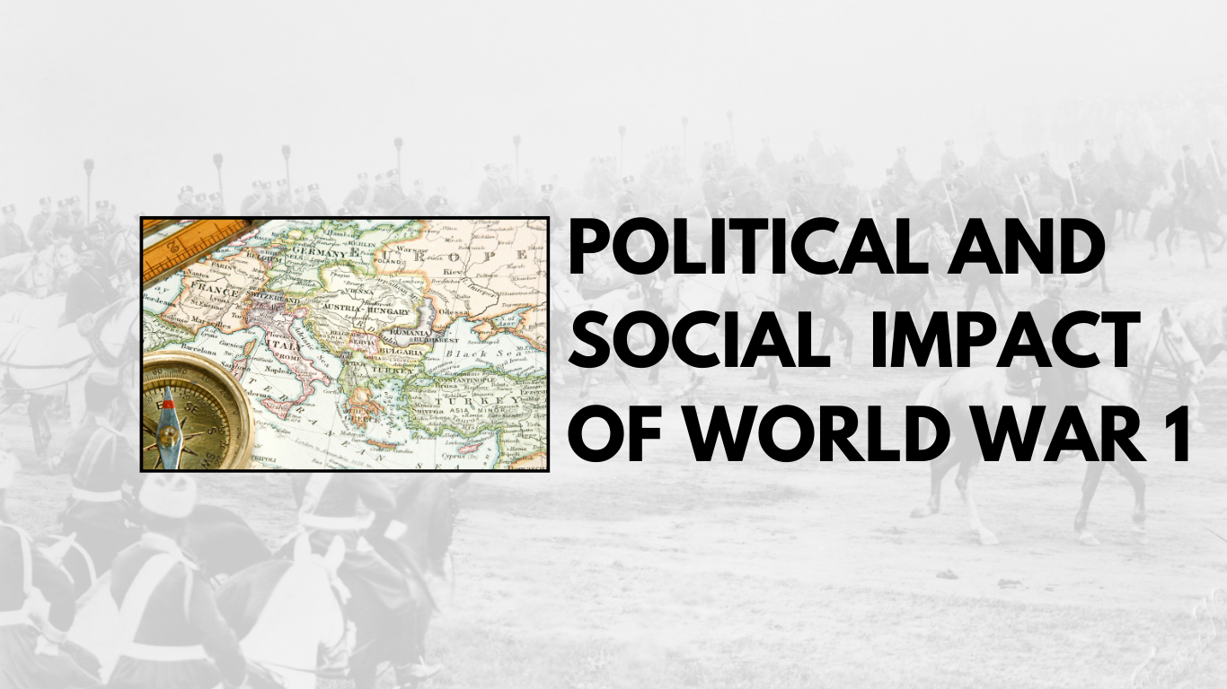 political and social impact of world war 1