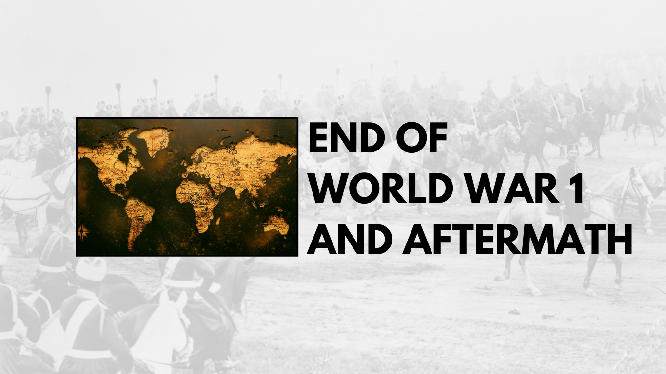 end of world war 1